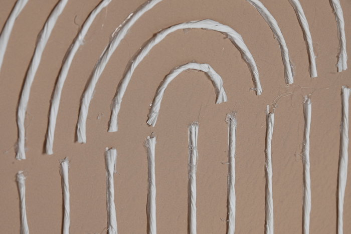 DKD Home Decor Cuadro MDF Yeso 3D Surtido 25x2,2x25 cm