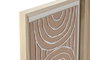 DKD Home Decor Cuadro MDF Yeso 3D Surtido 25x2,2x25 cm