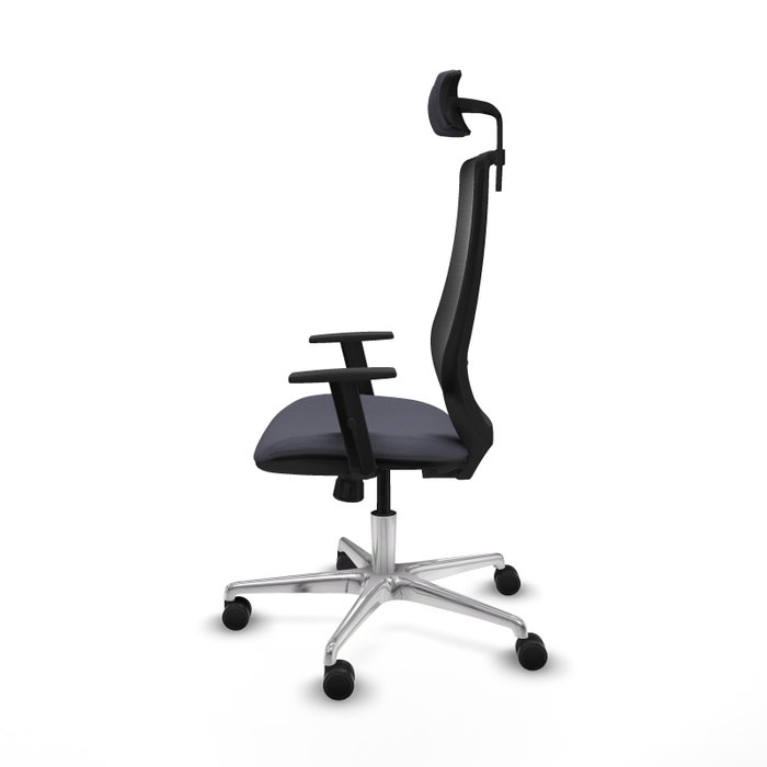 PIQUERAS Y CRESPO Silla de oficina Mardos con mecanismo Sincro, Gris oscuro y Negro PIQUERAS Y CRESPO Silla de oficina Mardos con mecanismo Sincro, Gris oscuro y Negro