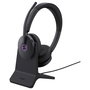 Yealink BH74 Auriculares Bluetooth Diadema Inalámbricos para Oficina/Call Center con Base de Carga UC USB-C/A, Supresión de Ruido Activa (ANC), 65h Autonomía, Negro