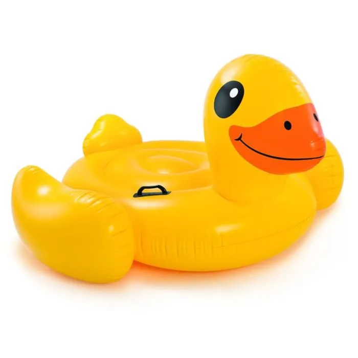 Intex 56263NP Flotador o Colchoneta Hinchable para Piscina Donut de Colores, 144 cm