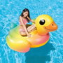 Intex Colchoneta Hinchable Donut de Colores 144 cm