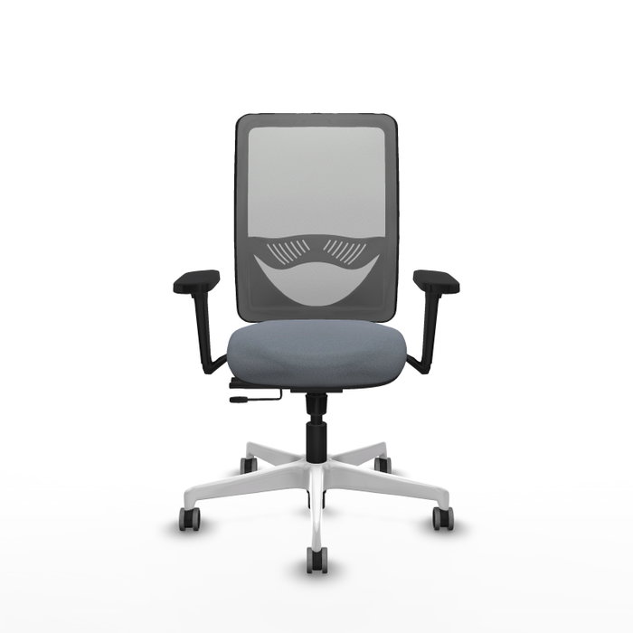 PIQUERAS Y CRESPO Silla de oficina Zulema Gris con mecanismo Sincro/Traslack PIQUERAS Y CRESPO Silla de oficina Zulema Gris con mecanismo Sincro/Traslack