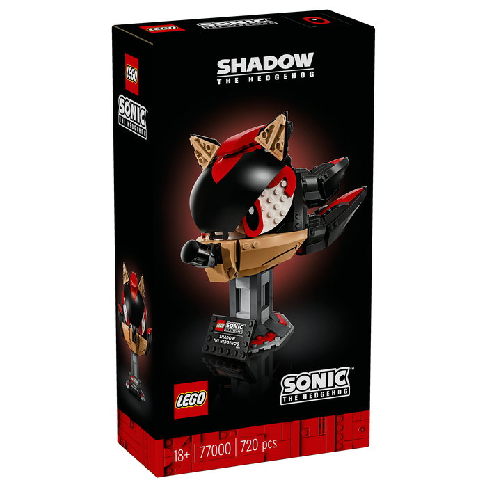 LEGO Sonic the Hedgehog 77000 Shadow the Hedgehog - Set de Construcción de 720 Piezas, Multicolor, a Partir de 18 Años