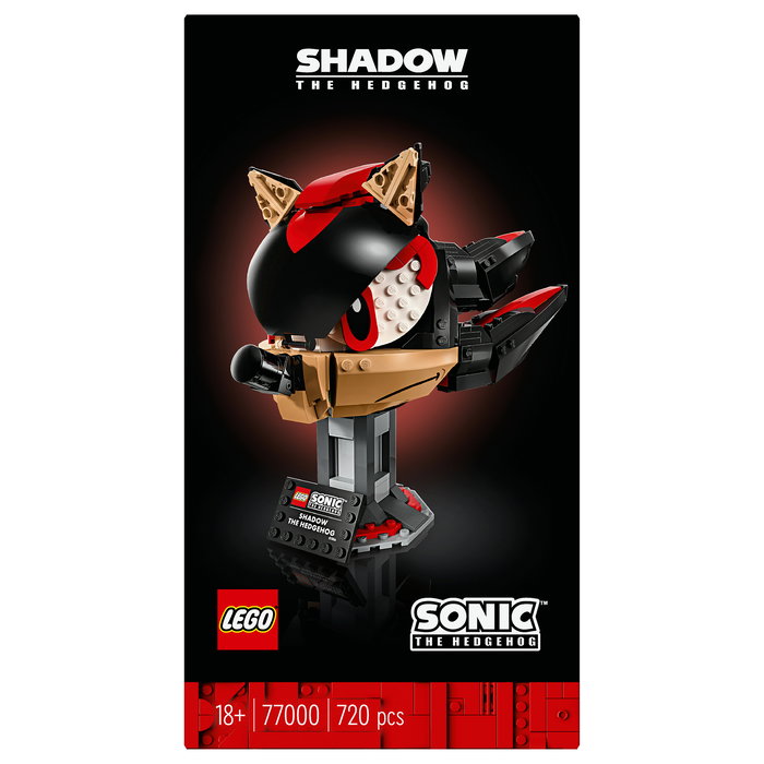 LEGO Sonic the Hedgehog 77000 Shadow the Hedgehog - Set de Construcción de 720 Piezas, Multicolor, a Partir de 18 Años