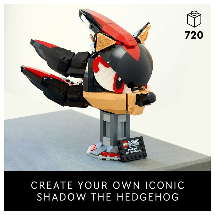 LEGO Sonic the Hedgehog 77000 Shadow the Hedgehog - Set de Construcción de 720 Piezas, Multicolor, a Partir de 18 Años