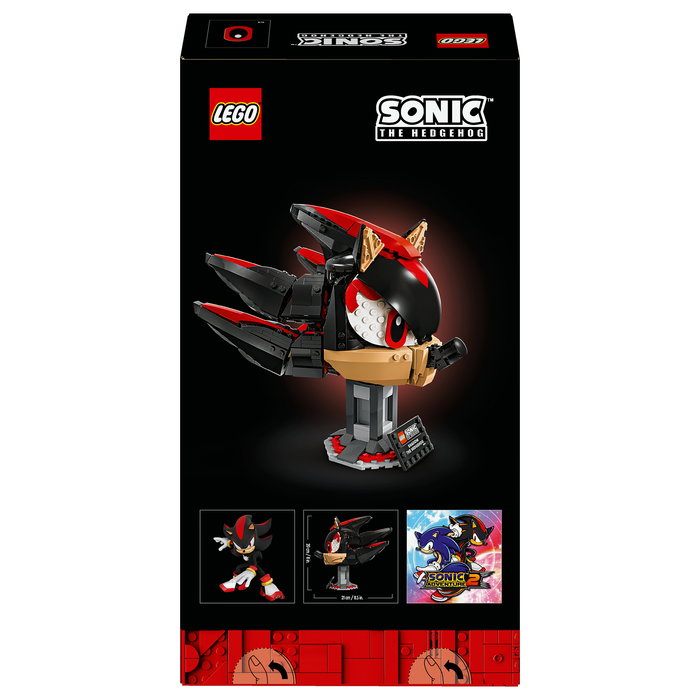 LEGO Sonic the Hedgehog 77000 Shadow the Hedgehog - Set de Construcción de 720 Piezas, Multicolor, a Partir de 18 Años