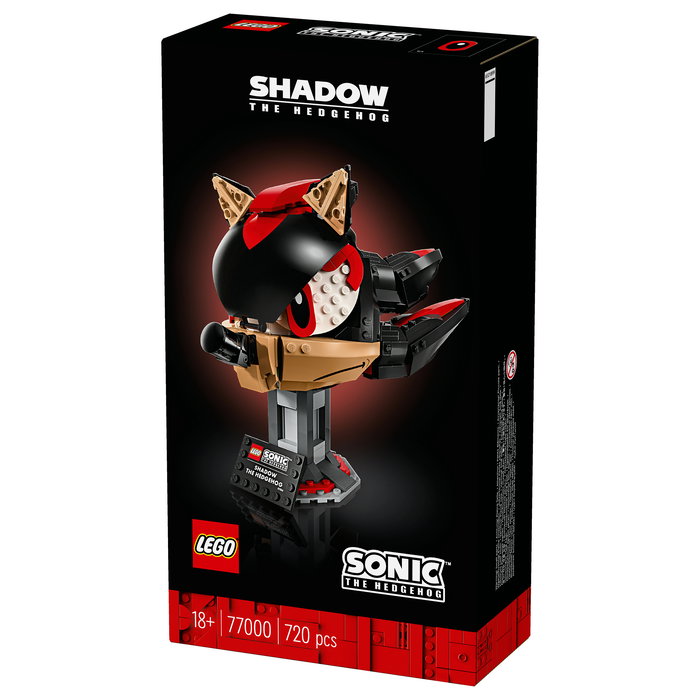 LEGO Sonic the Hedgehog 77000 Shadow the Hedgehog - Set de Construcción de 720 Piezas, Multicolor, a Partir de 18 Años