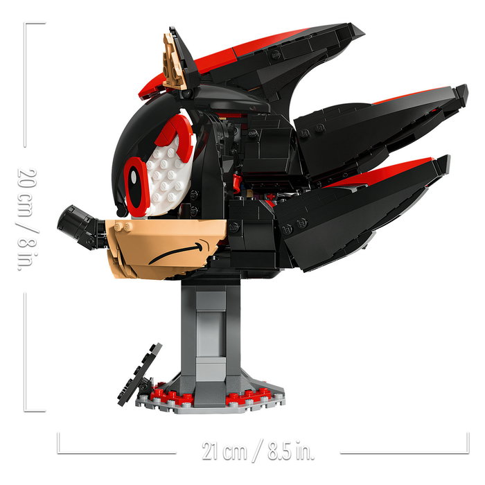 LEGO Sonic the Hedgehog 77000 Shadow the Hedgehog - Set de Construcción de 720 Piezas, Multicolor, a Partir de 18 Años