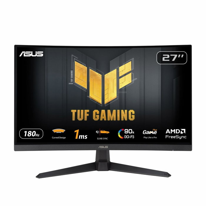 Asus TUF Gaming VG27VQ3B Monitor Curvo 27'' Full HD 180Hz Fast VA 1ms Negro