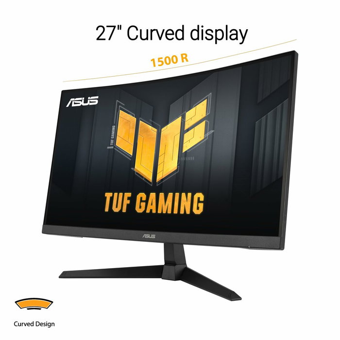 Asus TUF Gaming VG27VQ3B Monitor Curvo 27'' Full HD 180Hz Fast VA 1ms Negro