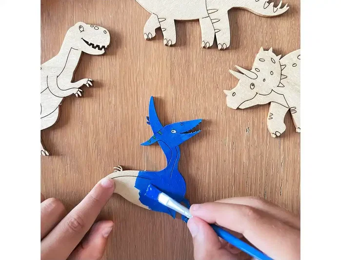 Wondee Kit para colorear vintiun dino