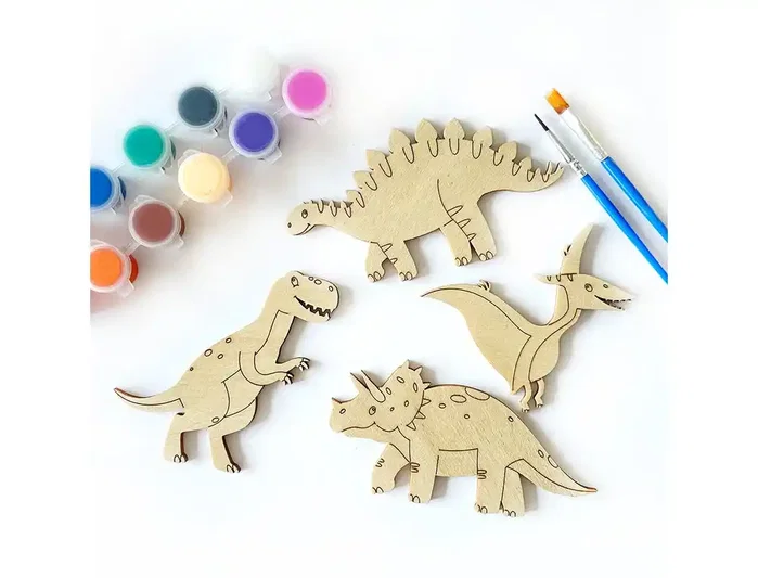 Wondee Kit para colorear vintiun dino