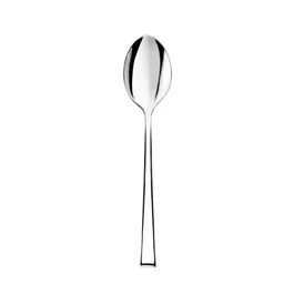 Monix M190004 Pack 12 Cucharas de Postre Acero Inoxidable 18/10 Serie Siena, Pulido Brillante, 186 mm