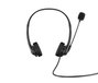 HP Stereo USB Headset G2, Auriculares con micrófono flexible cancelación ruido USB-A, almohadillas piel PU para jornada completa, compatible Chromebook