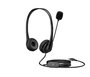 HP Auriculares USB Stereo Headset G2, con Cancelación de Ruido, Diseño Cómodo, para Llamadas Claras y Confort Duradero