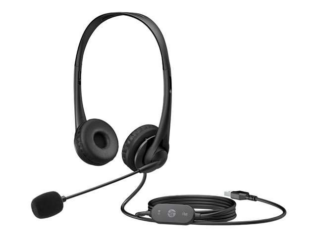 HP Stereo USB Headset G2 Negro USB-A