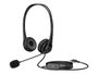 HP Stereo USB Headset G2 Negro USB-A