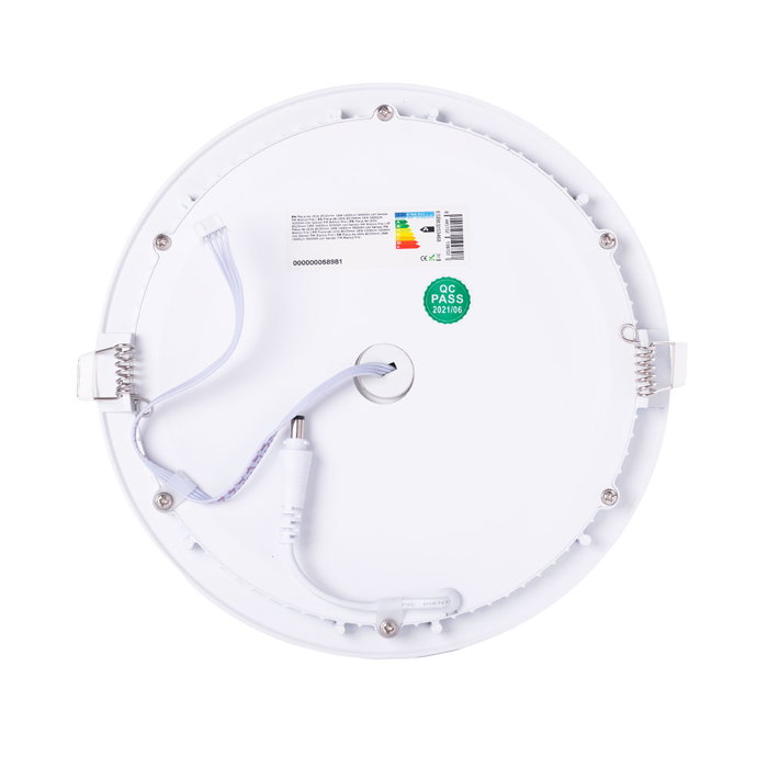 Placa LED 18W 1800Lm 6000K con Sensor PIR de Movimiento 40.000H WR-GP-LZ-3-M-PIR-CW