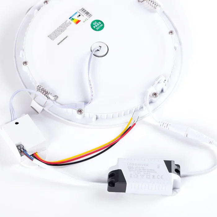 Placa LED 18W 1800Lm 6000K Sensor PIR 40.000H [WR-GP-LZ-3-M-PIR-CW]