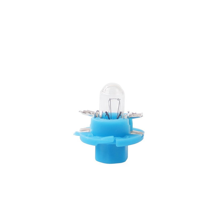 M-Tech Lámpara BAX Blue B8.4D 12V 1.2W Azul 10 Unidades MTECZ56