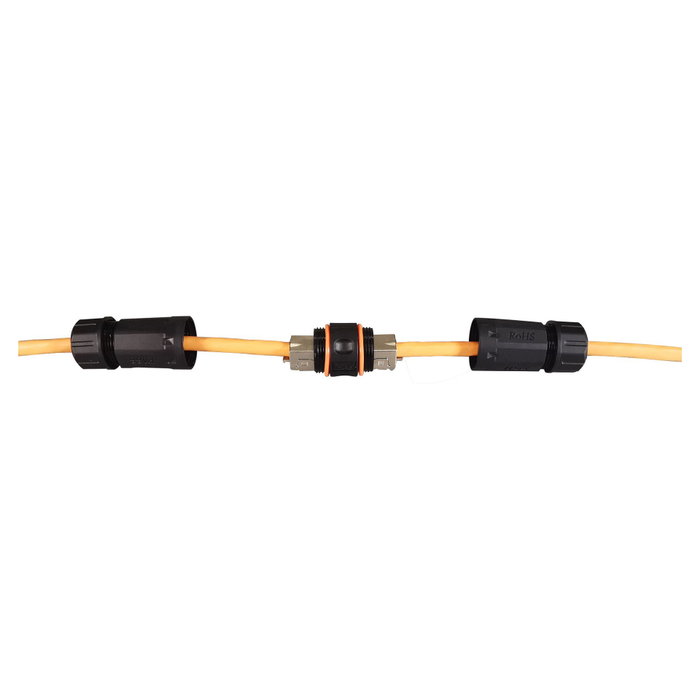 EFB Elektronik IP68DFKRJ456AWP Conector de paso Cat.6a IP68