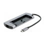 DeLOCK Docking Station USB Type-C con Ranura M.2, HDMI 4K, USB, LAN, Carga PD 3.0 - 62914