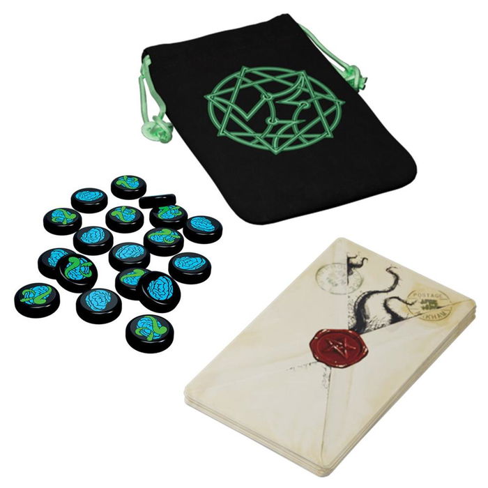 Z-Man Games Lovecraft Letter Juego de Cartas Arkham Horror - Basado en Love Letter - 2-6 Jugadores, 30-45 Min, Español - ZMGLLF0101ES