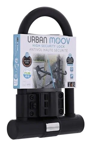 Tnb urban moov candado en u - u lock - en15496 standard certified fub - black Tnb urban moov candado en u - u lock - en15496 standard certified fub - black