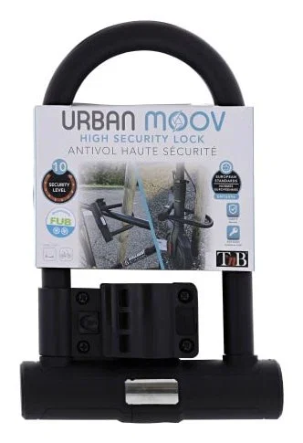 Tnb urban moov candado en u - u lock - en15496 standard certified fub - black Tnb urban moov candado en u - u lock - en15496 standard certified fub - black