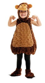 My Other Me Disfraz Monito Peluche Talla 5-6 Y