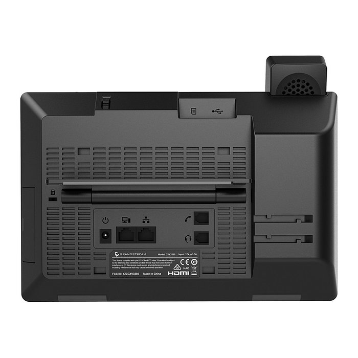Grandstream GXV-3480 Videoteléfono SIP Android de Gama Alta Negro