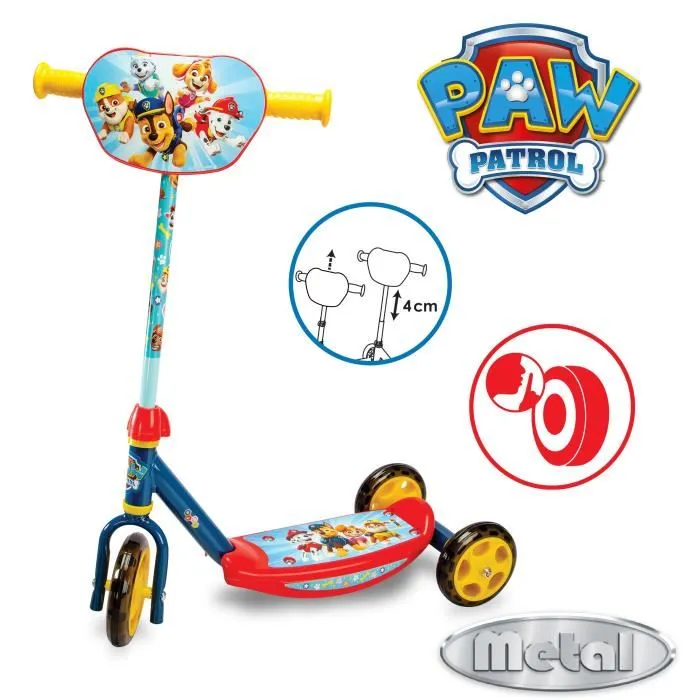 Smoby Patinete Paw Patrol 3R SMO3032167509215 para 3 Años