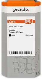 Prindo Basic Cartucho de tinta negro para Canon PG-540