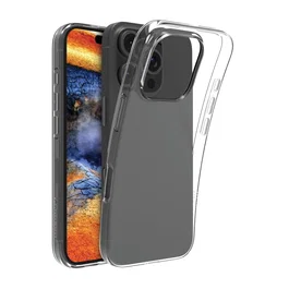 Dbramante1928 Carcasa Trasera Plástico Reciclado 100% Transparente para Apple iPhone 16 Pro, Resistente a Impactos, Compatible con Carga Inalámbrica, Funda de 16 cm (6.3")