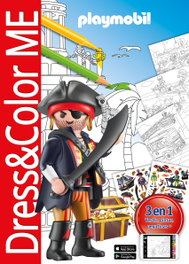 BOOK'N'APP Playmobil piratas (Dress & color ME A4)