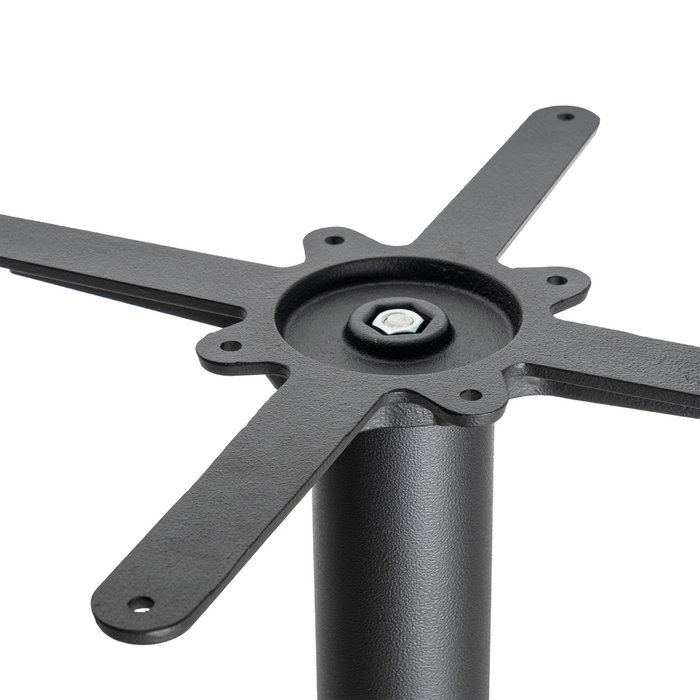 Patas para Mesa Negro Hierro 55 X 55 X 72 cm