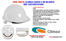 CLIMAX Casco 5 RS Blanco
