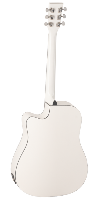 Guitarra Acústica Daytona A411Ce Electrificada Blanca