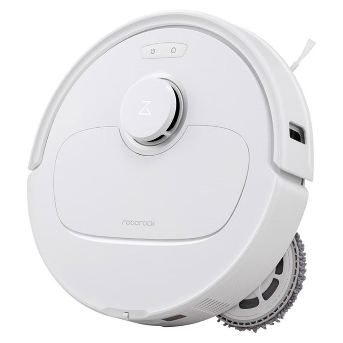 Roborock Qrevo Plus Robot Aspirador y Fregador con Estación de Limpieza, Blanco, Sin Bolsa, 7000 Pa, LDS, 180 min, Conexión de Agua