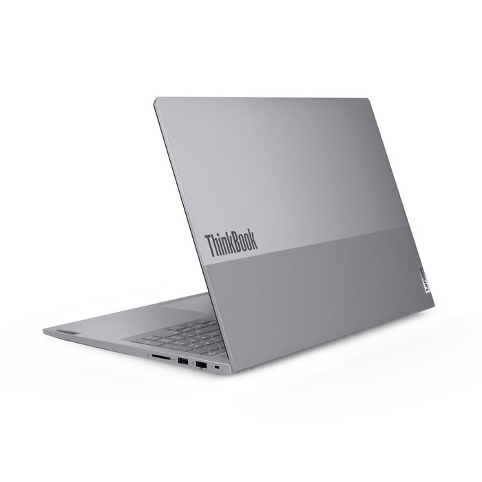 Lenovo ThinkBook 16 Gen 8 Portátil 16" WUXGA, Intel Core Ultra 7 255H (hasta 5.1 GHz), 32 GB RAM DDR5, 512 GB SSD, Intel Arc 140T, Windows 11 Pro Español, Gris (Arctic Grey)