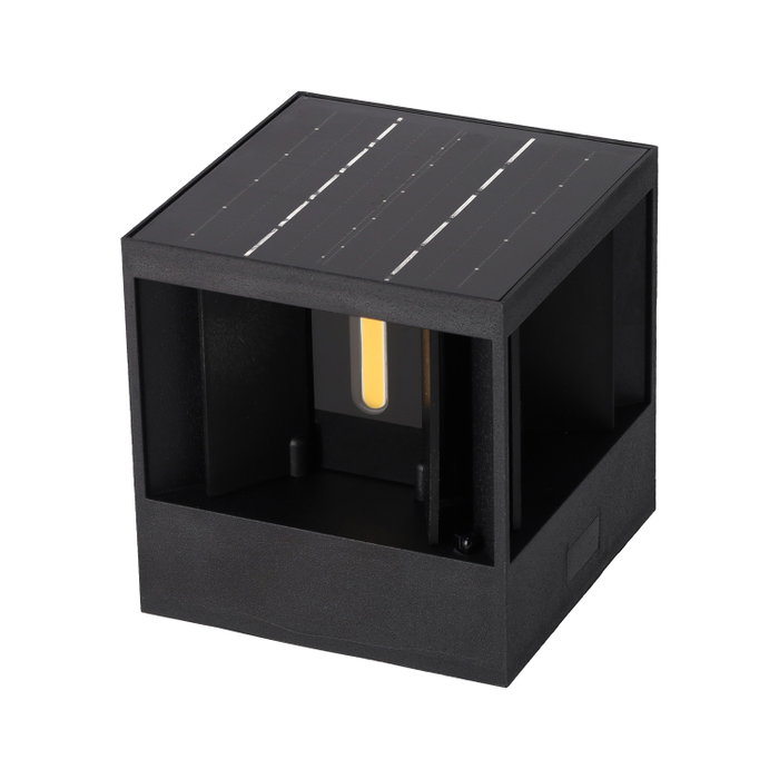 Aplique LED Solar Panel 1.5W con Detector de Movimiento Radar IP65 WW Aplique LED Solar Panel 1.5W con Detector de Movimiento Radar IP65 WW