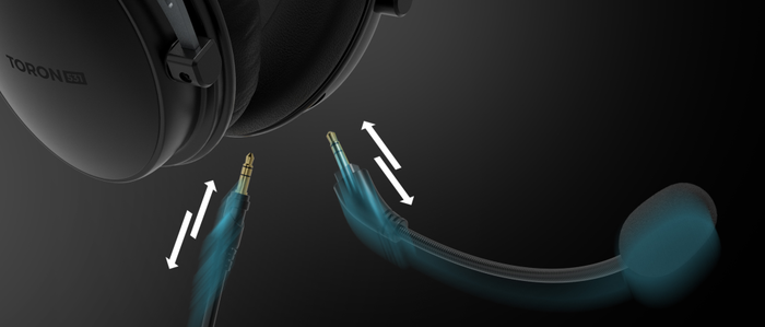 GENESIS Auriculares Gaming Diadema Toron 531 Alámbrico 3,5mm Transductores 50mm Negro