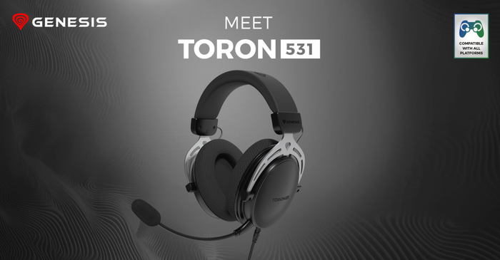 GENESIS Auriculares Gaming Diadema Toron 531 Alámbrico 3,5mm Transductores 50mm Negro