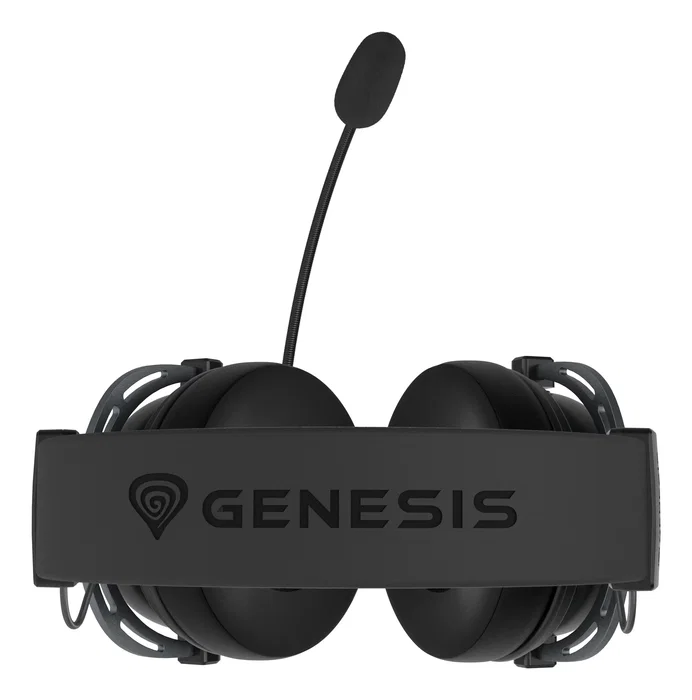 Genesis Auriculares Gaming Toron 531 para PC/Consola/Smartphone - Diadema Circumaural Cerrada con Micrófono Boom Desmontable y Cable de 3.5 mm - Negro