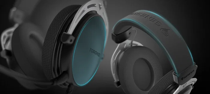 Genesis Auriculares Gaming Toron 531 para PC/Consola/Smartphone - Diadema Circumaural Cerrada con Micrófono Boom Desmontable y Cable de 3.5 mm - Negro
