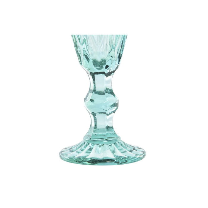 Copa DKD Home Decor Turquesa Cristal 150 ml