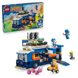 Lego Sonic the Hedgehog 77006 Camión de control del equipo Sonic - Juguete para niños de 8 años