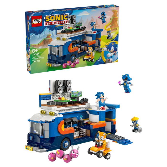 LEGO Sonic the Hedgehog Camión de control del equipo Sonic 77006 LEGO Sonic the Hedgehog Camión de control del equipo Sonic 77006
