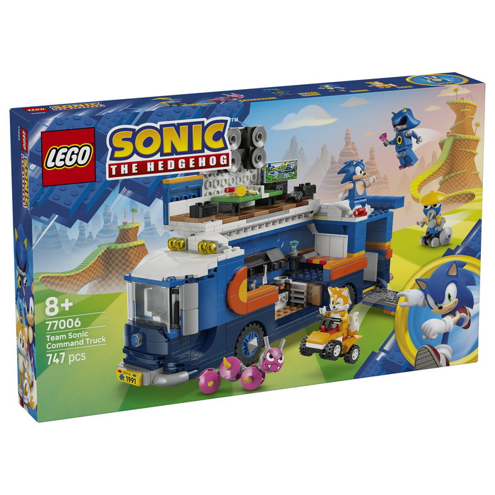 LEGO Sonic the Hedgehog Camión de control del equipo Sonic 77006 LEGO Sonic the Hedgehog Camión de control del equipo Sonic 77006